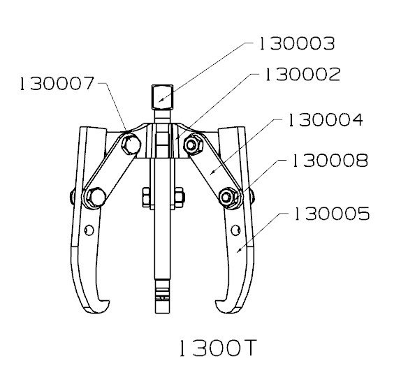Extractor Forza 3 Patas 55X70